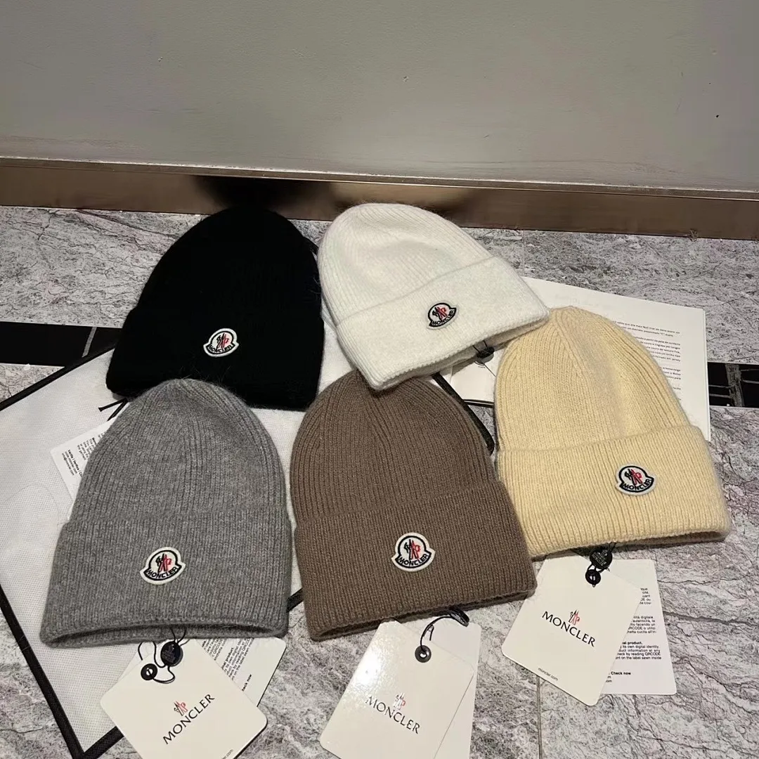 MONCLER 兔毛针织帽
