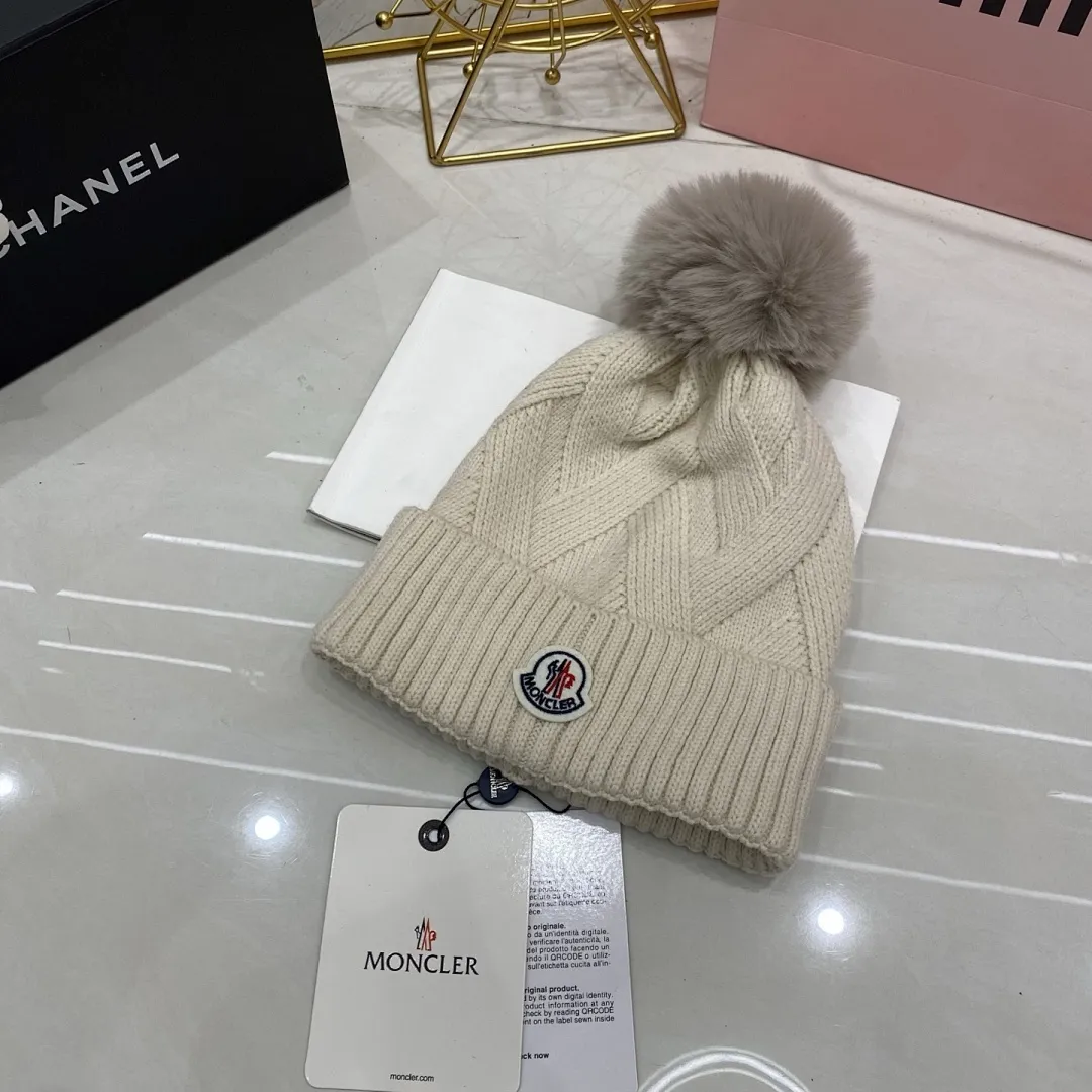 Moncler 带球针织帽 跑量款