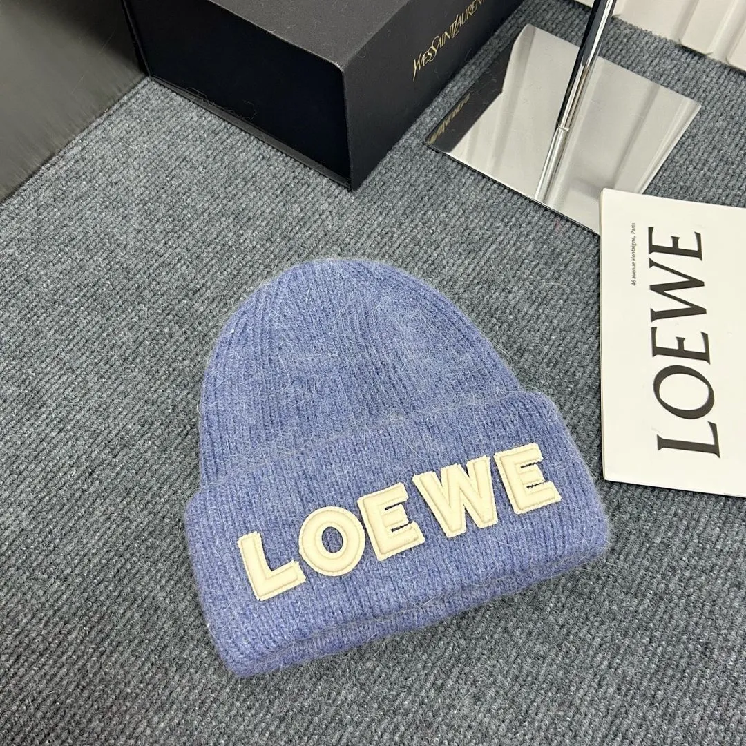 爆单LOEWE兔毛针织帽回货回货🔥✈️✈️