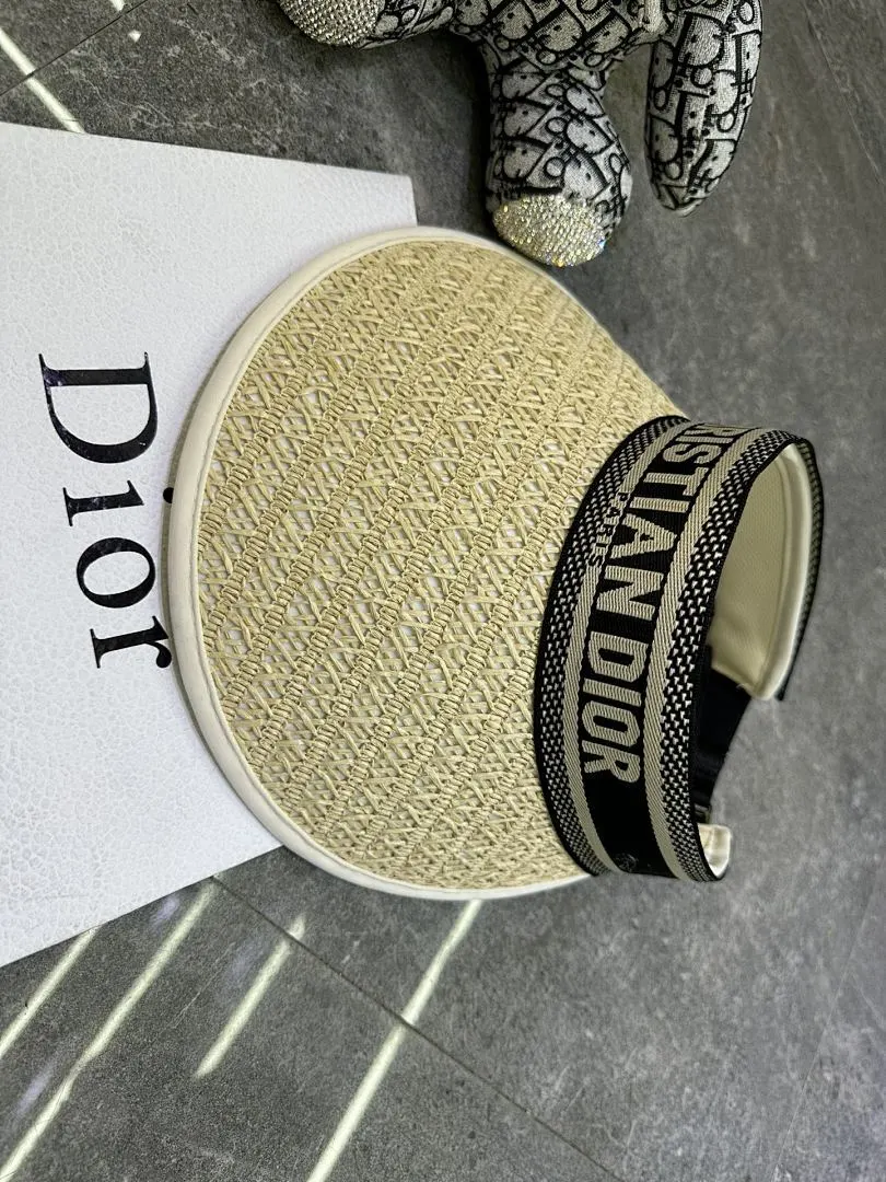 迪奥爆款钩针防晒空顶帽👒👒‼️🔥