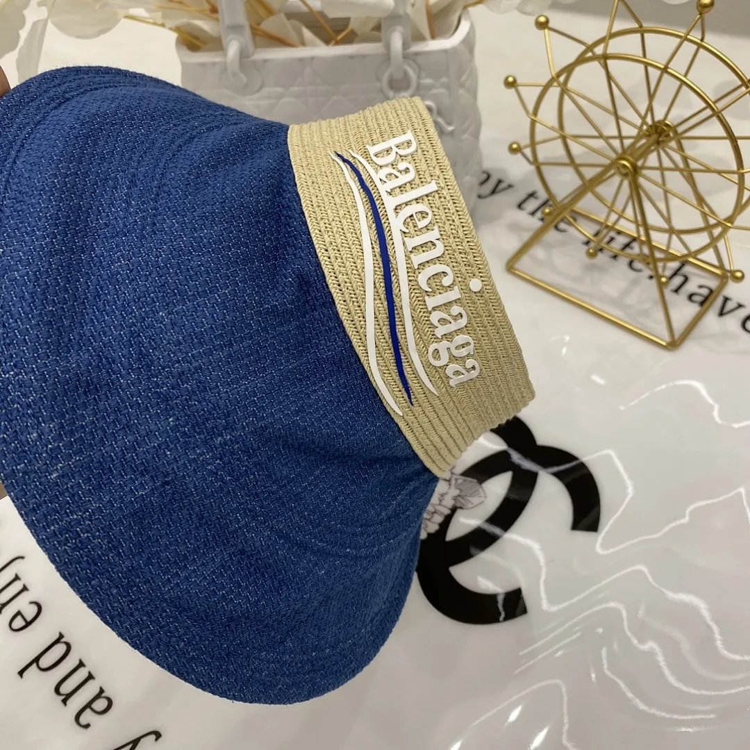 巴黎世家 牛仔空顶帽