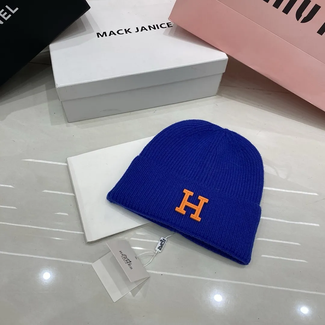 H爱马仕 羊绒针织帽