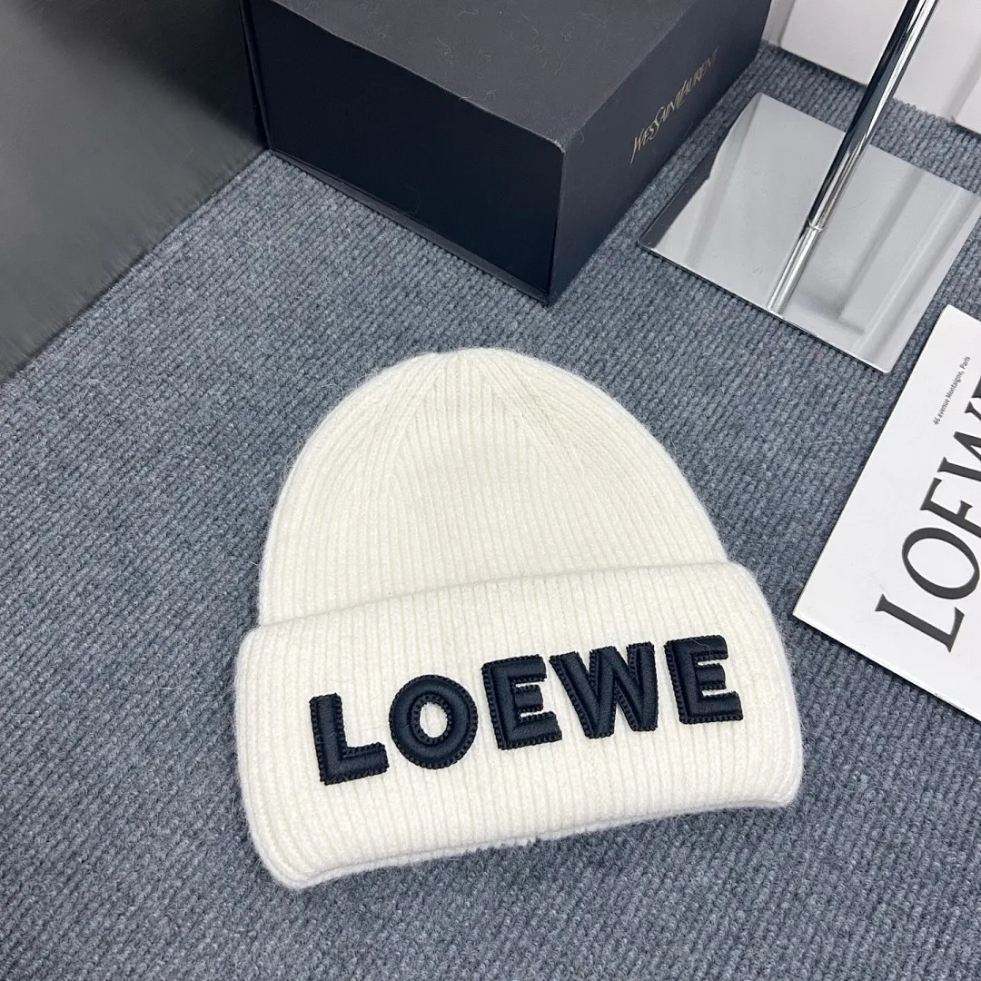 爆单LOEWE兔毛针织帽回货回货🔥✈️✈️