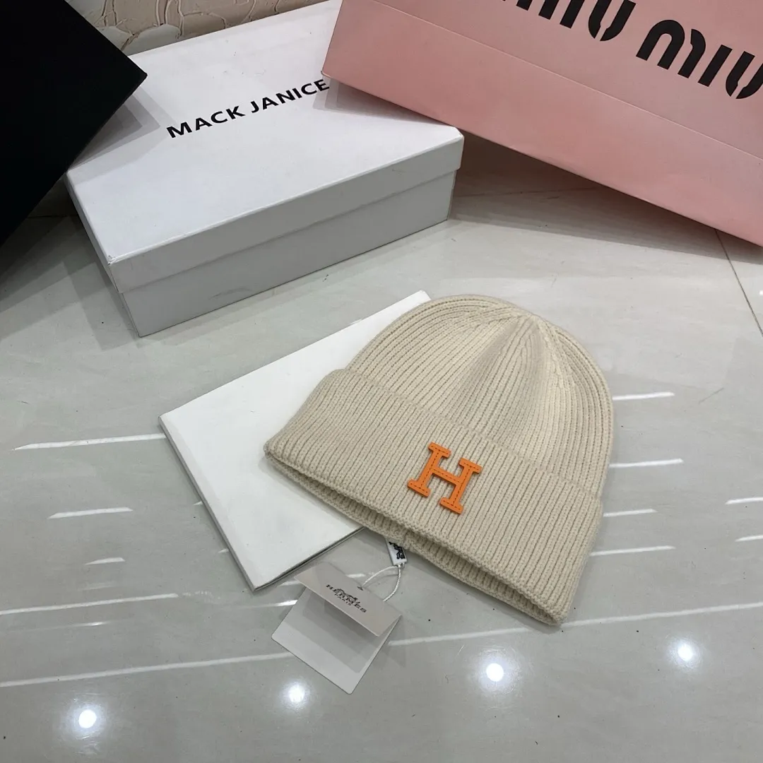 H爱马仕 羊绒针织帽
