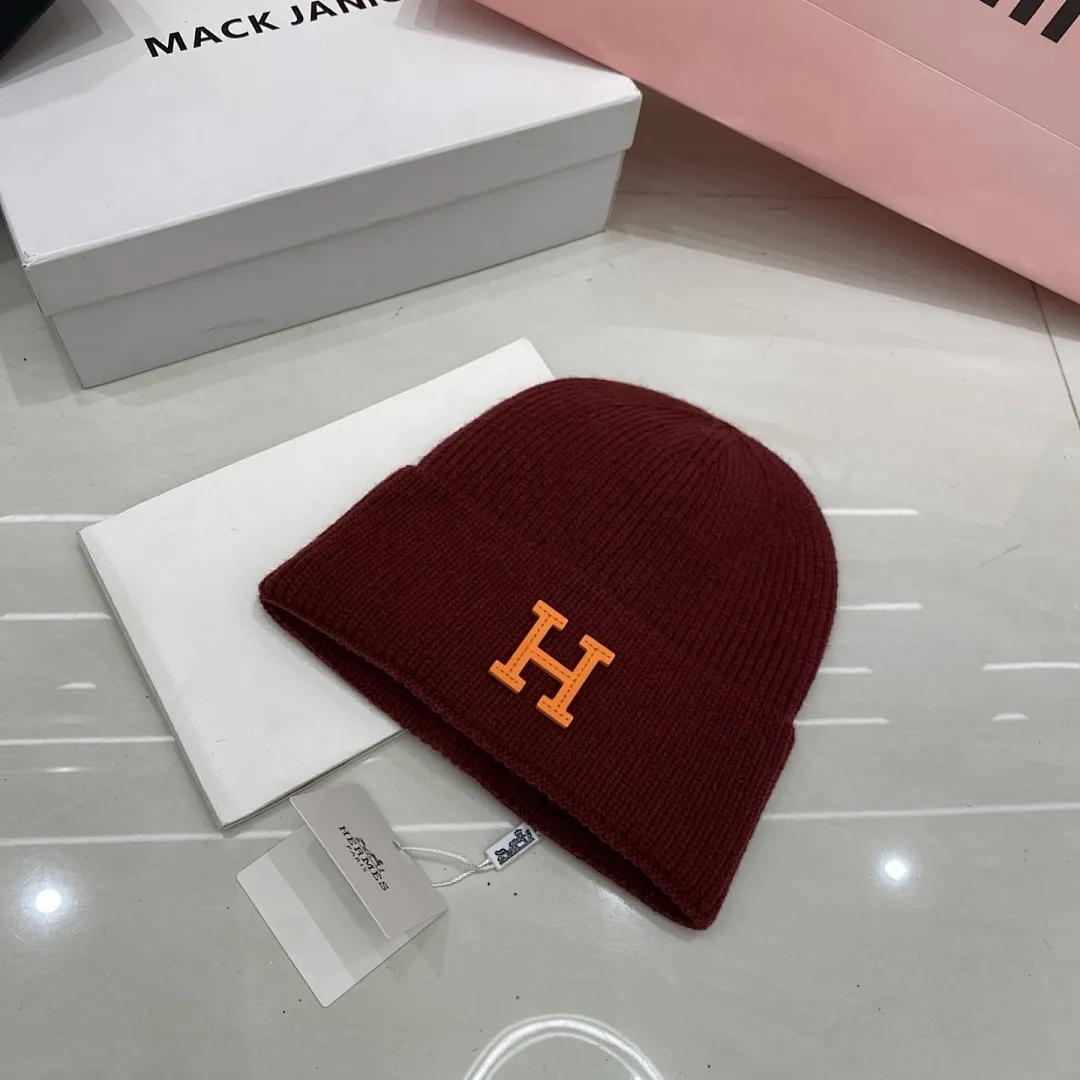 H爱马仕 羊绒针织帽
