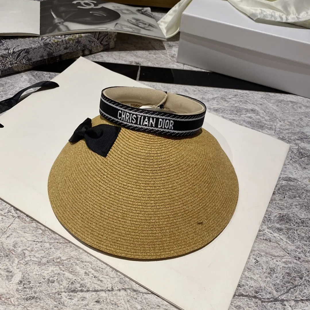 Dio* 迪奥蝴蝶结🎀空顶帽