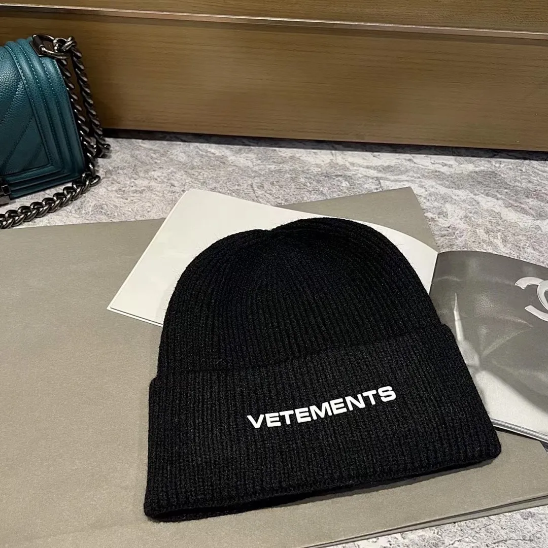 潮牌 羊绒针织帽