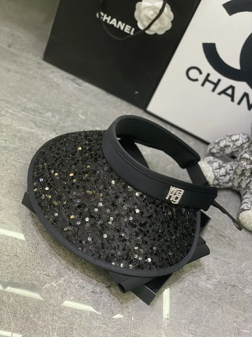 大王亮片空顶帽