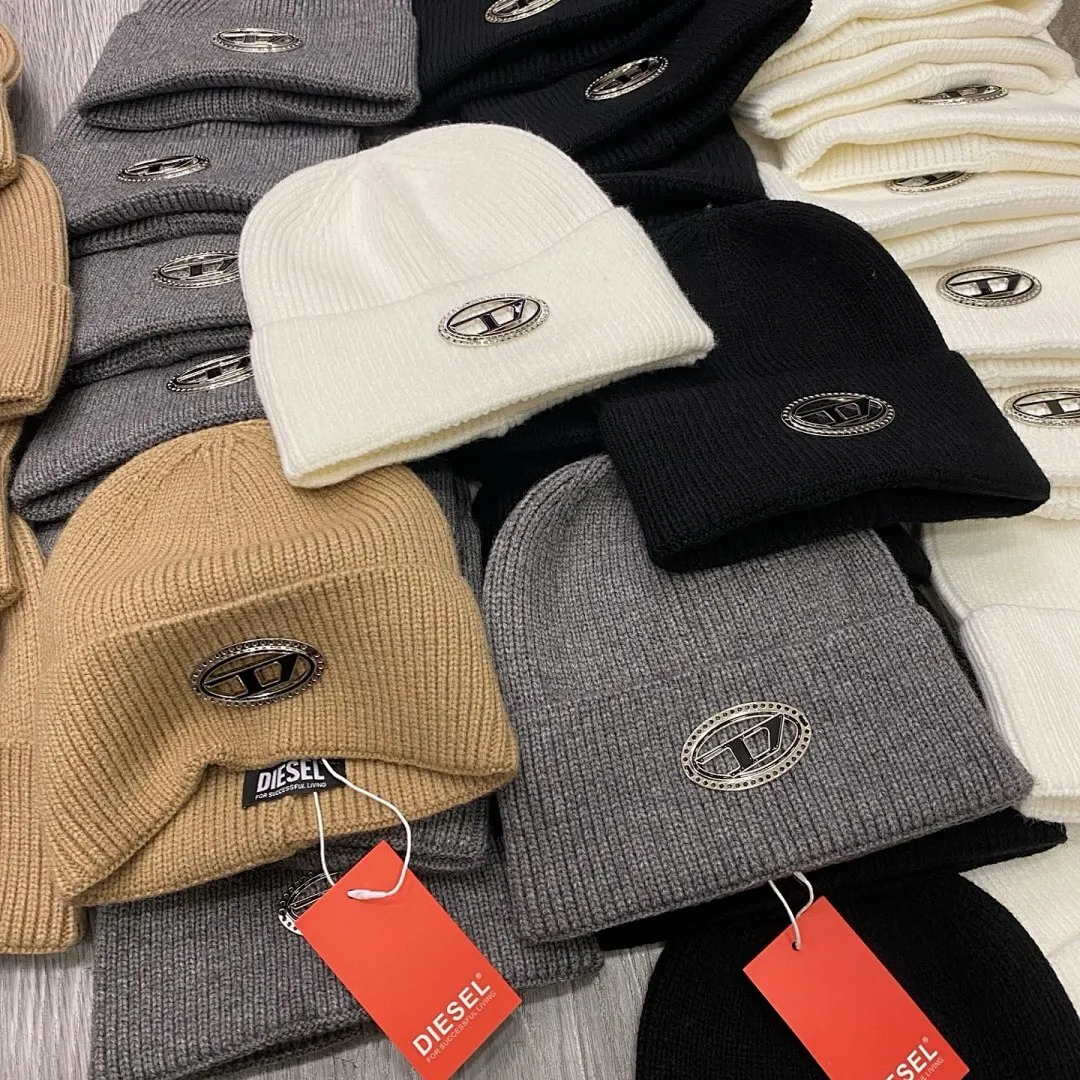DIESEL 羊绒针织帽