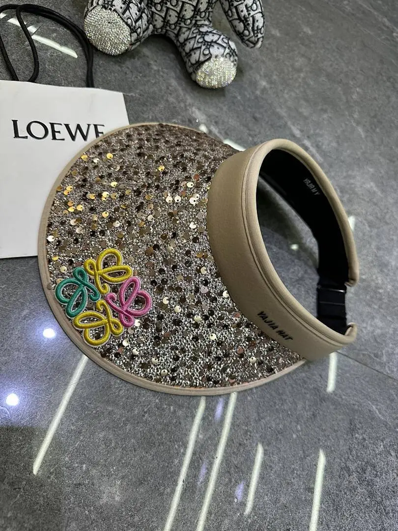 罗意威爆款亮片空顶帽