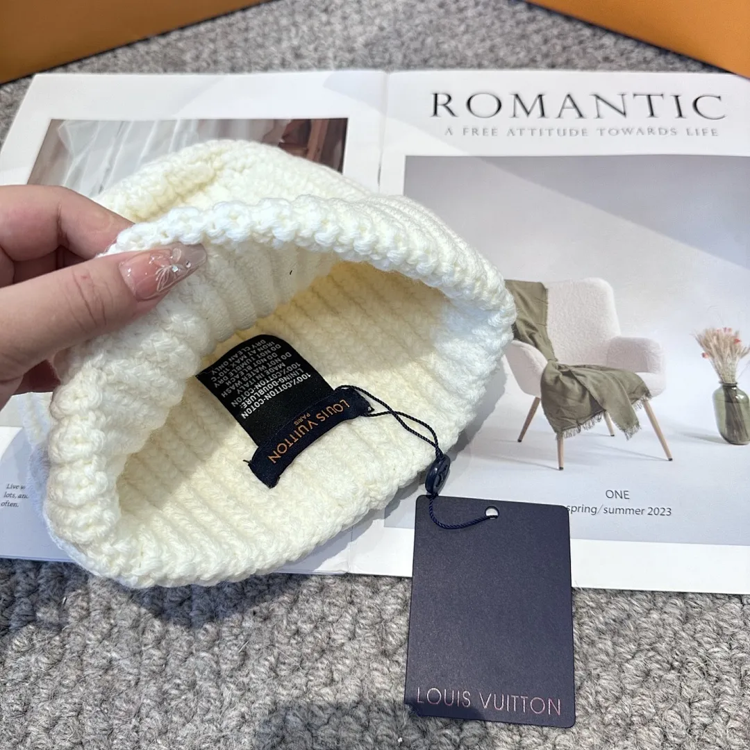 Lv路易威登专柜货,针织毛线帽,男女同款 正品开模