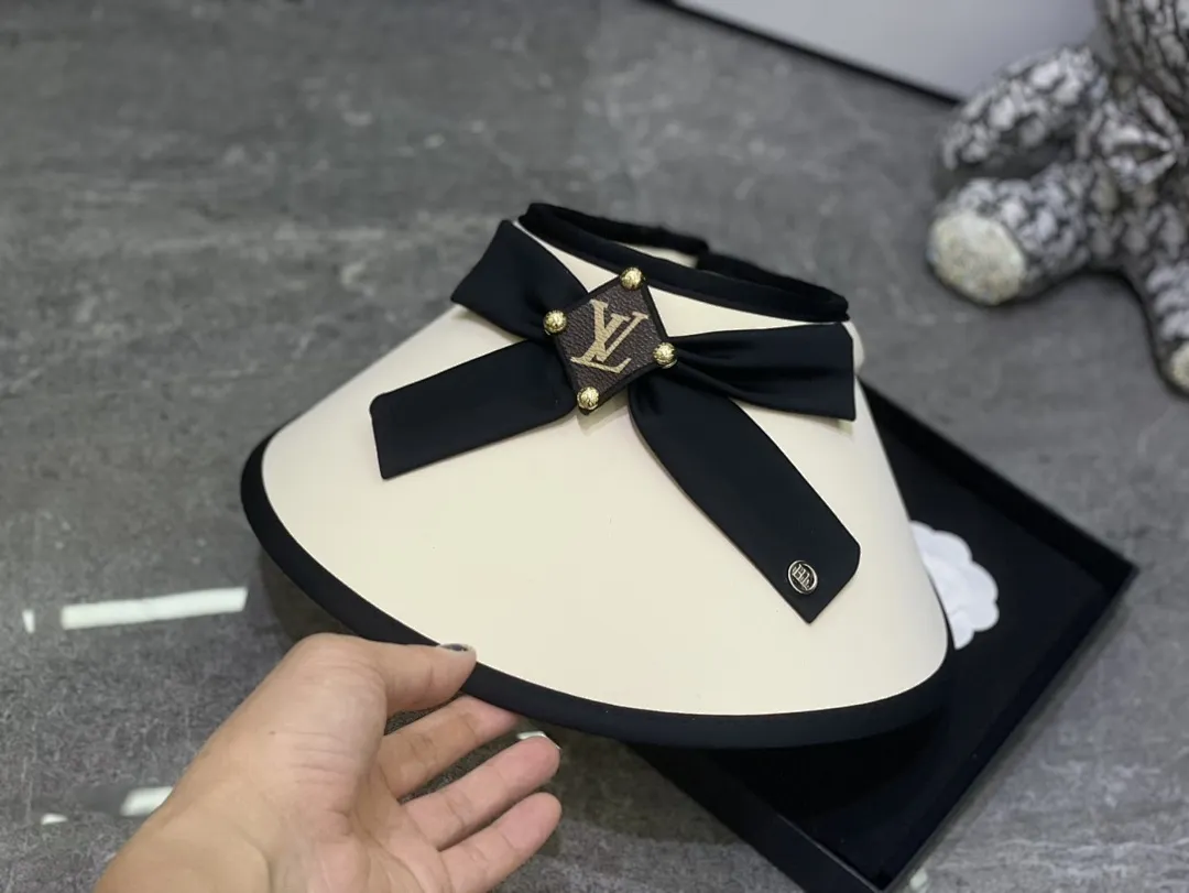 v 蝴蝶结🎀冰丝空顶帽