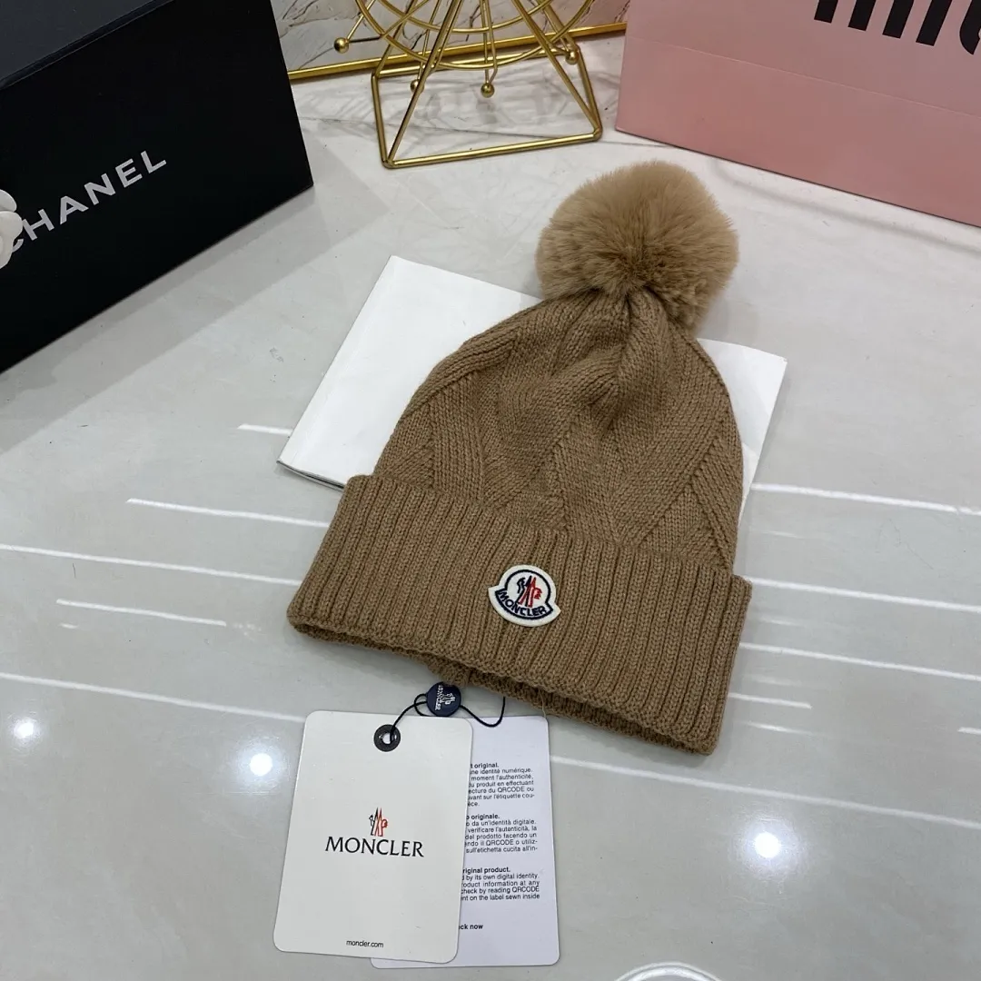 Moncler 带球针织帽 跑量款