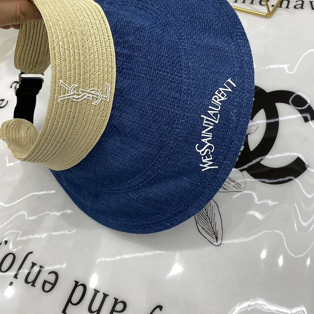 圣罗兰 牛仔空顶帽
