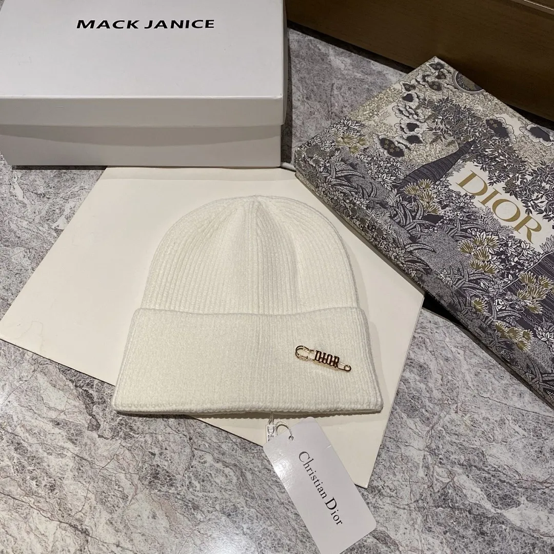 DIOR 羊绒针织帽