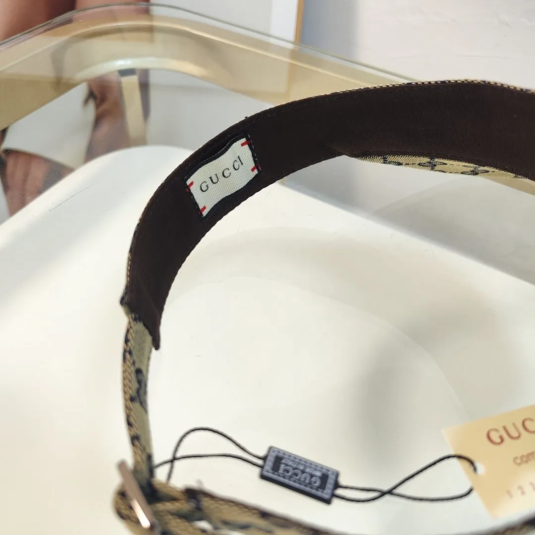 GUCCI大织带蓝色空顶