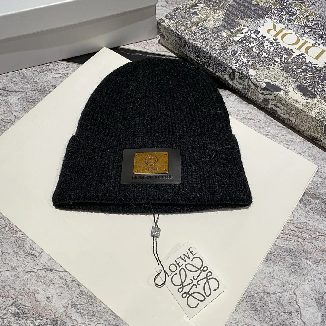 LOEWE 羊绒针织帽