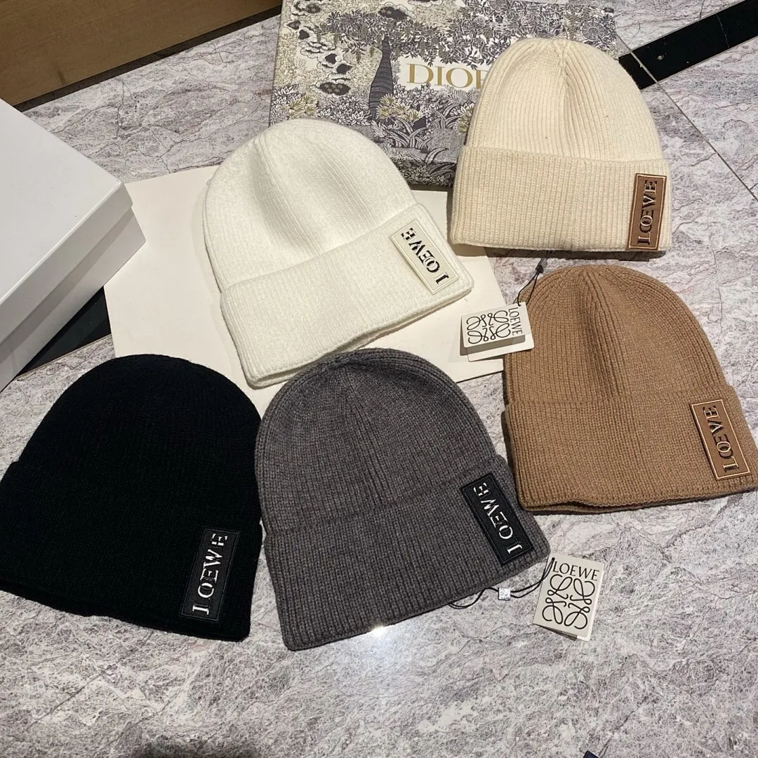 LOEWE 羊绒针织帽