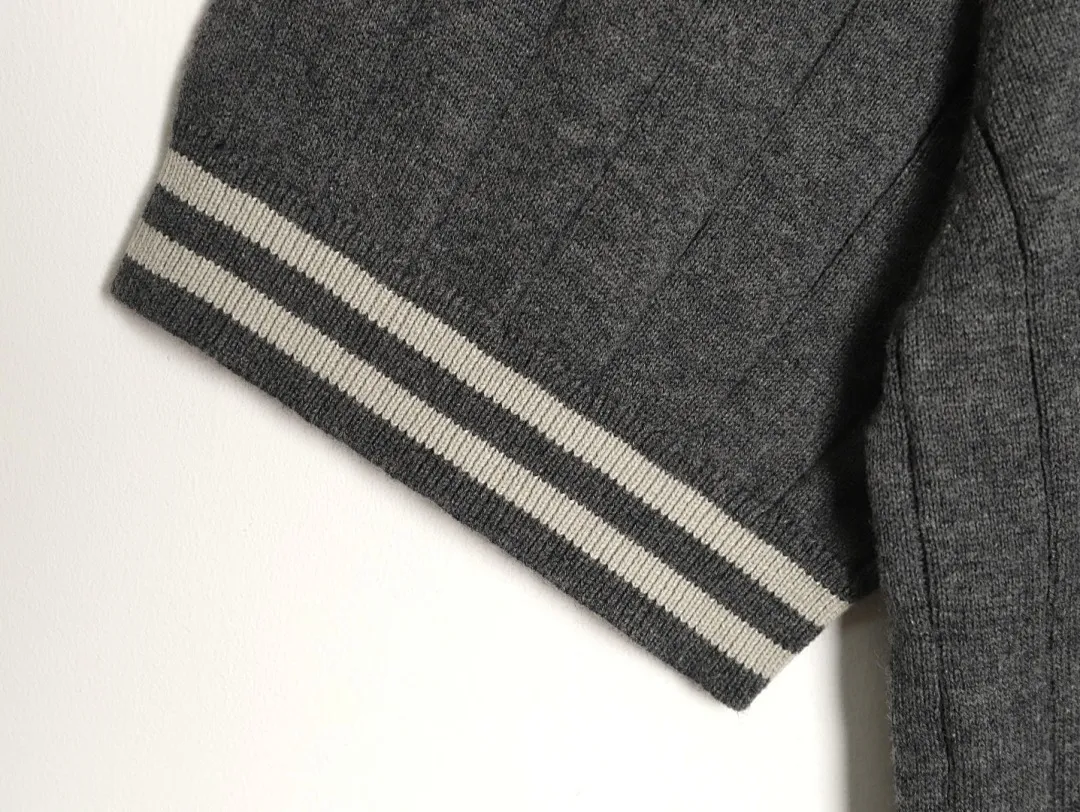 BRUNELLO CUCINELLI BC 绞花亨利领针织短袖T恤