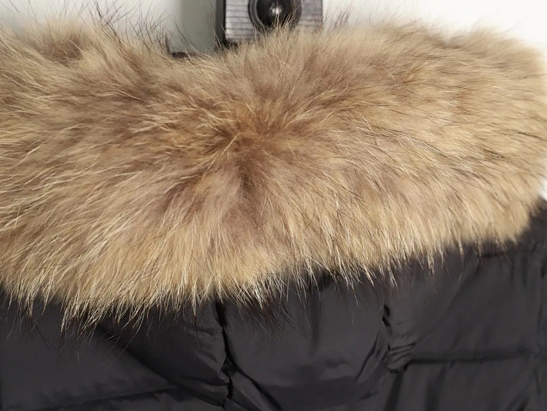 Moncler/蒙口 24ss Khloe杨幂明星同款长款哑光羽绒服