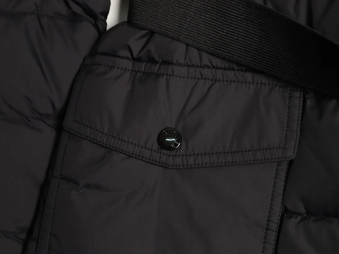 Moncler/蒙口 24ss Khloe杨幂明星同款长款哑光羽绒服