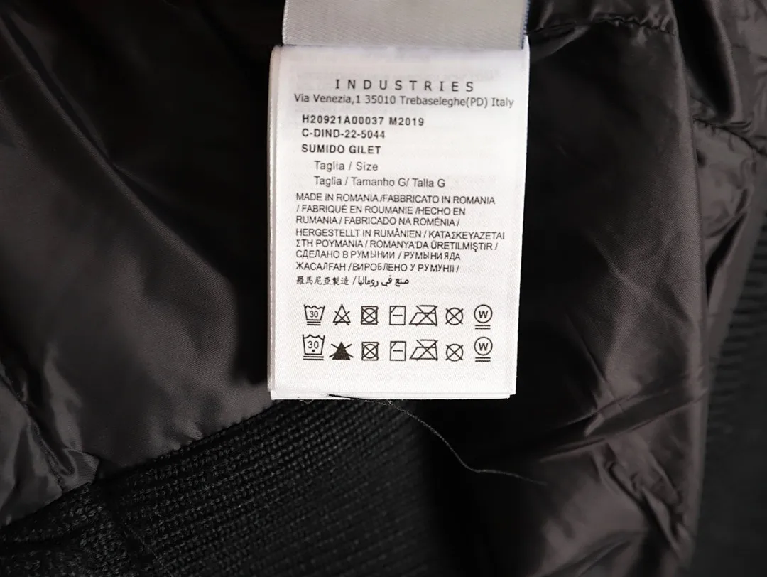 Moncler 蒙口 Padded Corduroy系列 FW24 拉链拼接袖轻便针织开衫羽绒服