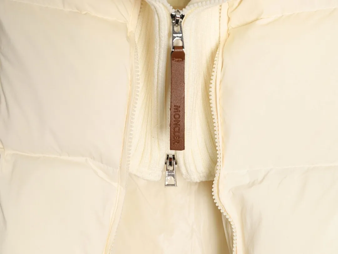 Moncler/蒙口 Jadeite24年新款女拼接假二件短款羽绒服