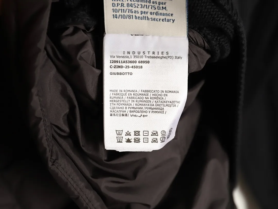 Moncler 蒙口冬新款羽绒拼接夹克