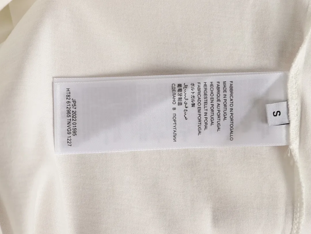 BALENCIAGA巴黎世家BLCG 钥匙图案印花短袖T恤