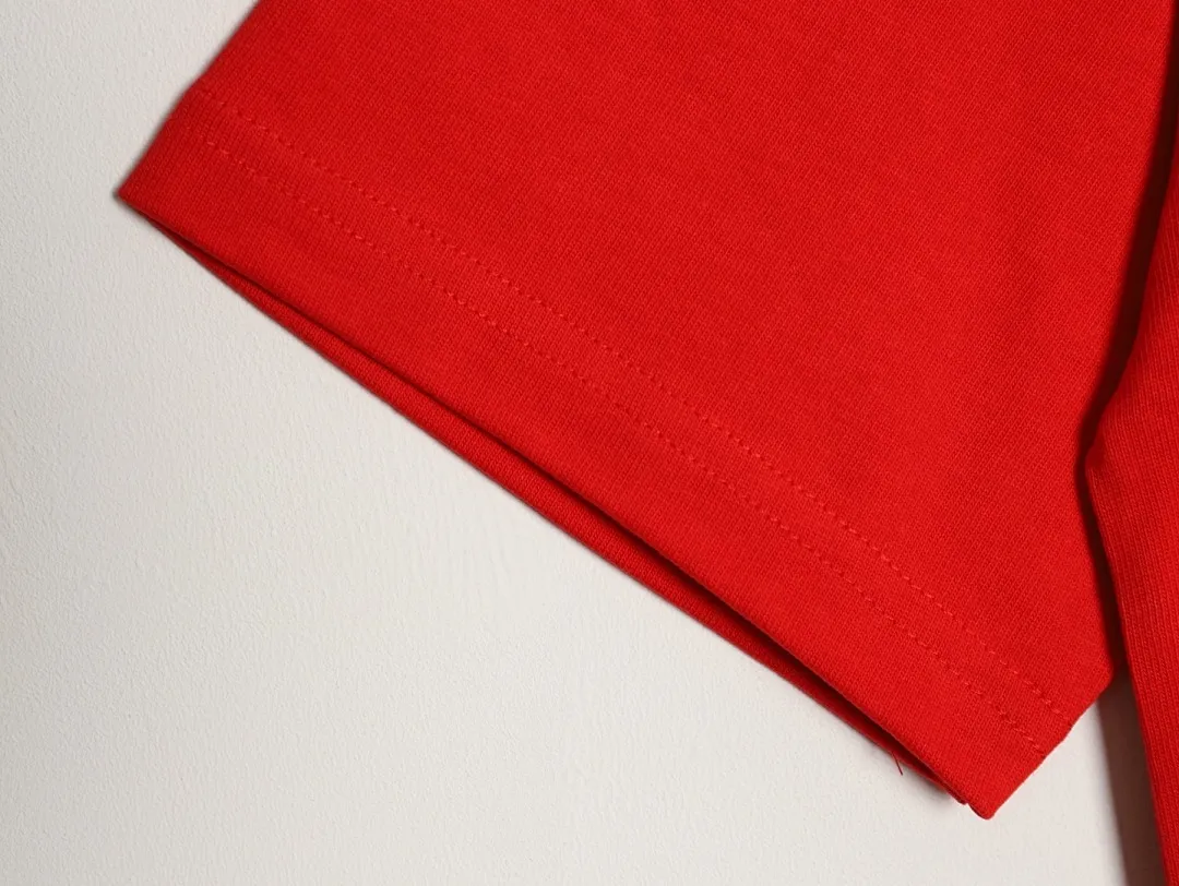 Balenciaga/巴黎世家 竖字母刺绣短袖