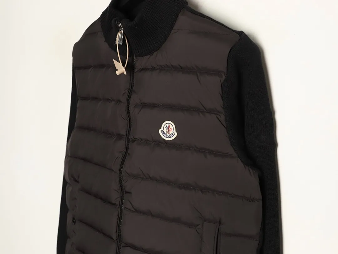 Moncler 蒙口冬新款羽绒拼接夹克