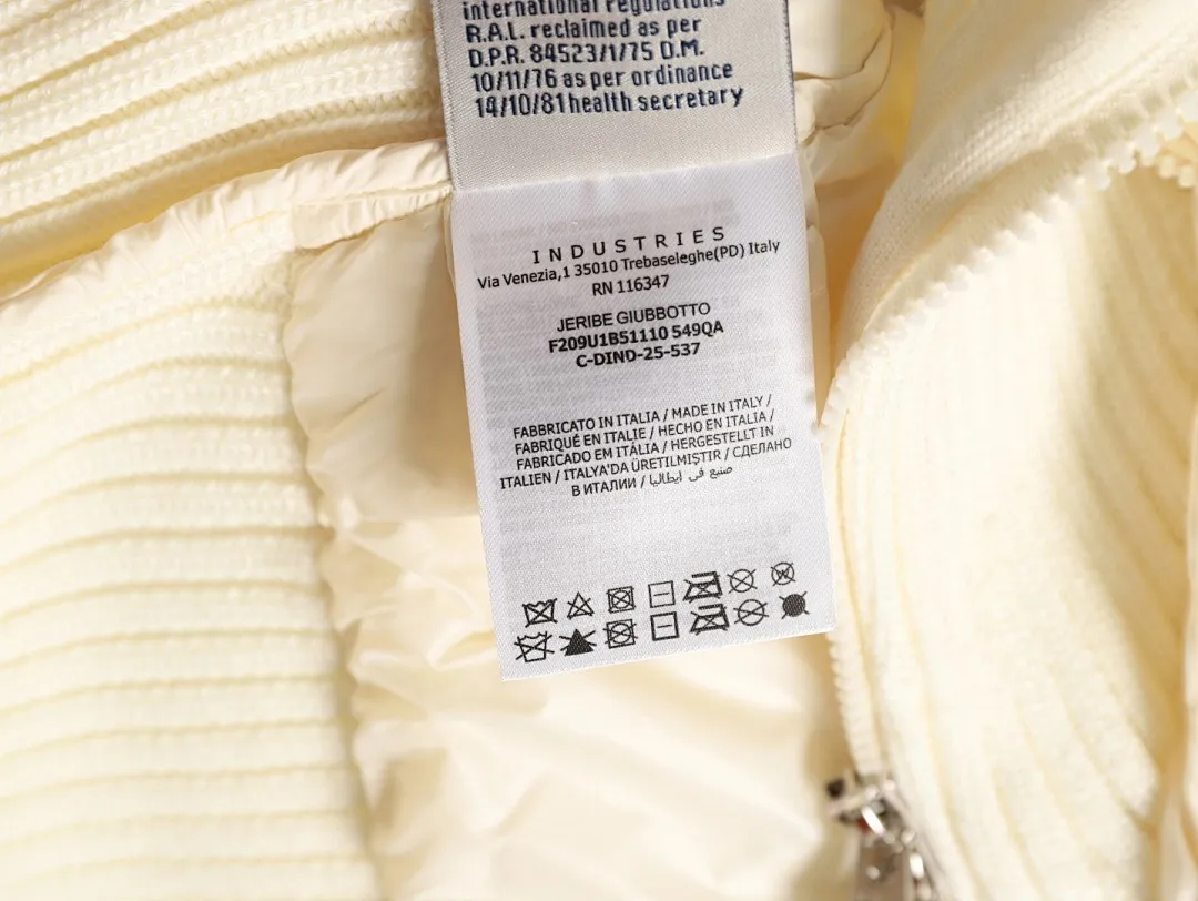 Moncler/蒙口 Jadeite24年新款女拼接假二件短款羽绒服