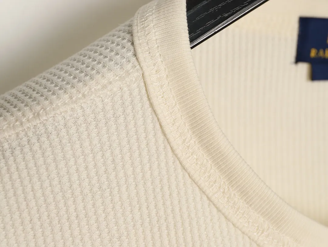 Ralph Lauren 拉夫劳伦 小标华夫格短袖T恤