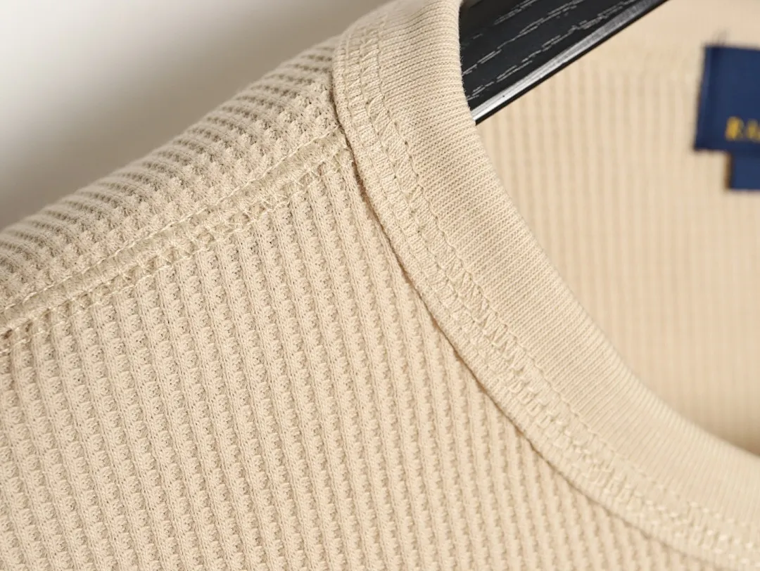 Ralph Lauren 拉夫劳伦 小标华夫格短袖T恤