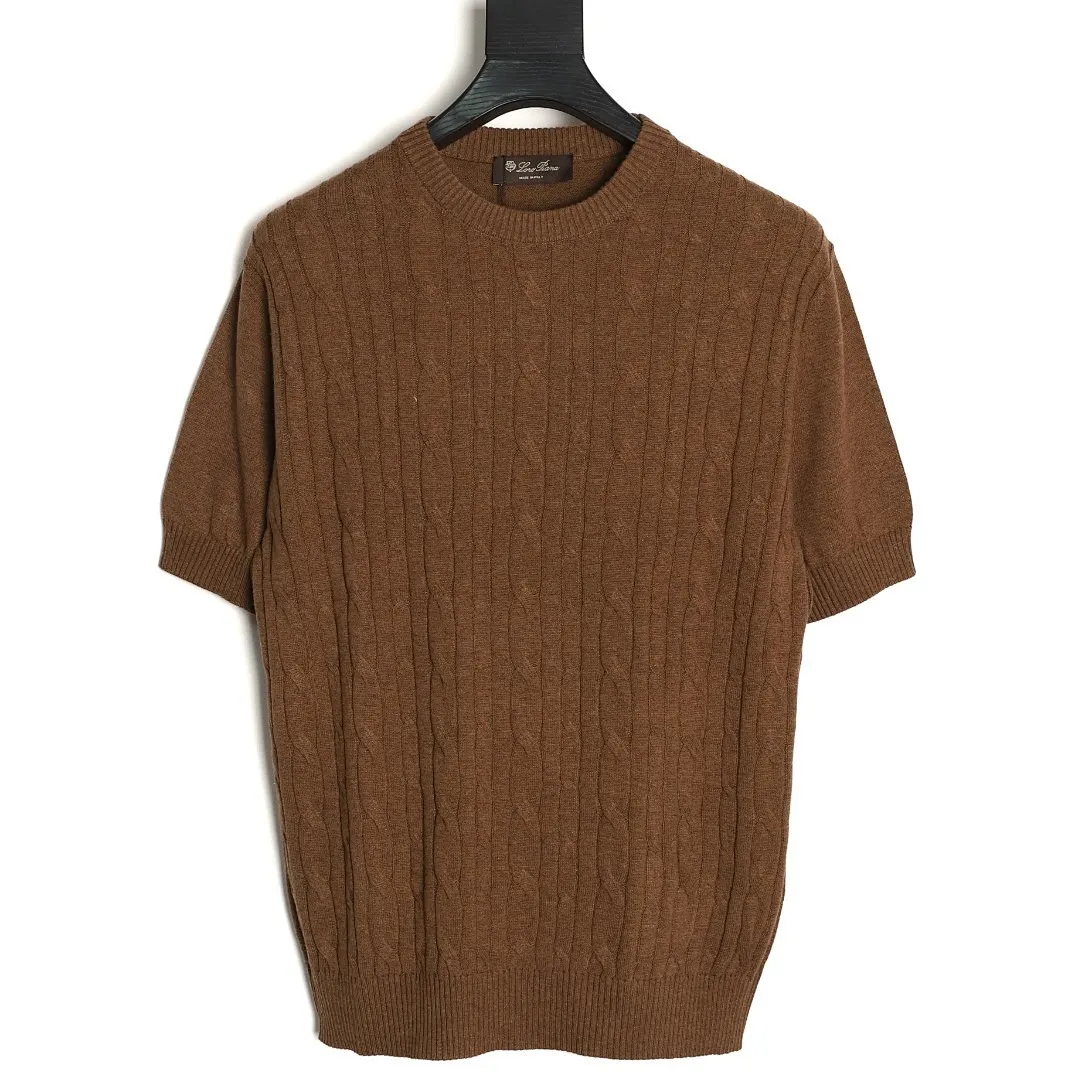 Loro Piana LP 圆领针织短袖