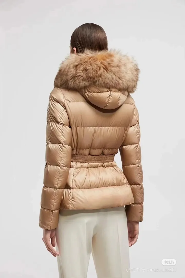 MONCLER 蒙口 HERMIFUR系列短款女款羽绒服
