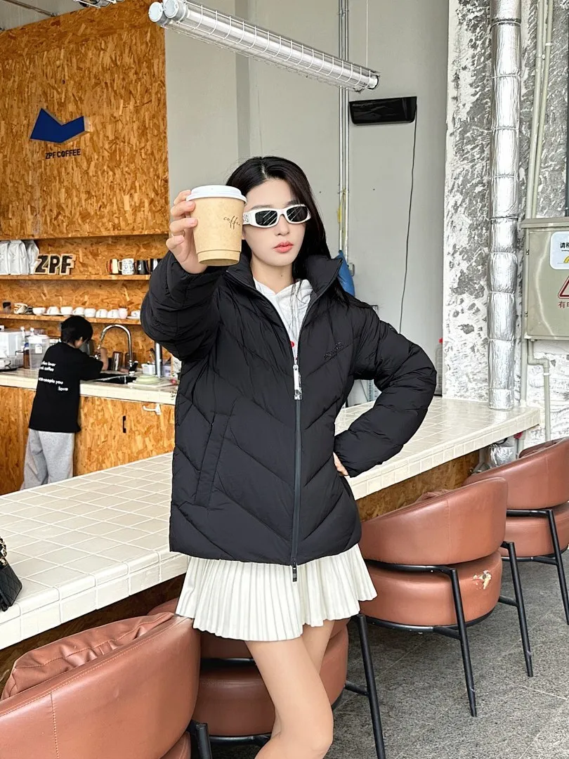 Moncler/蒙口 25Fw新款不规则立领羽绒服外套