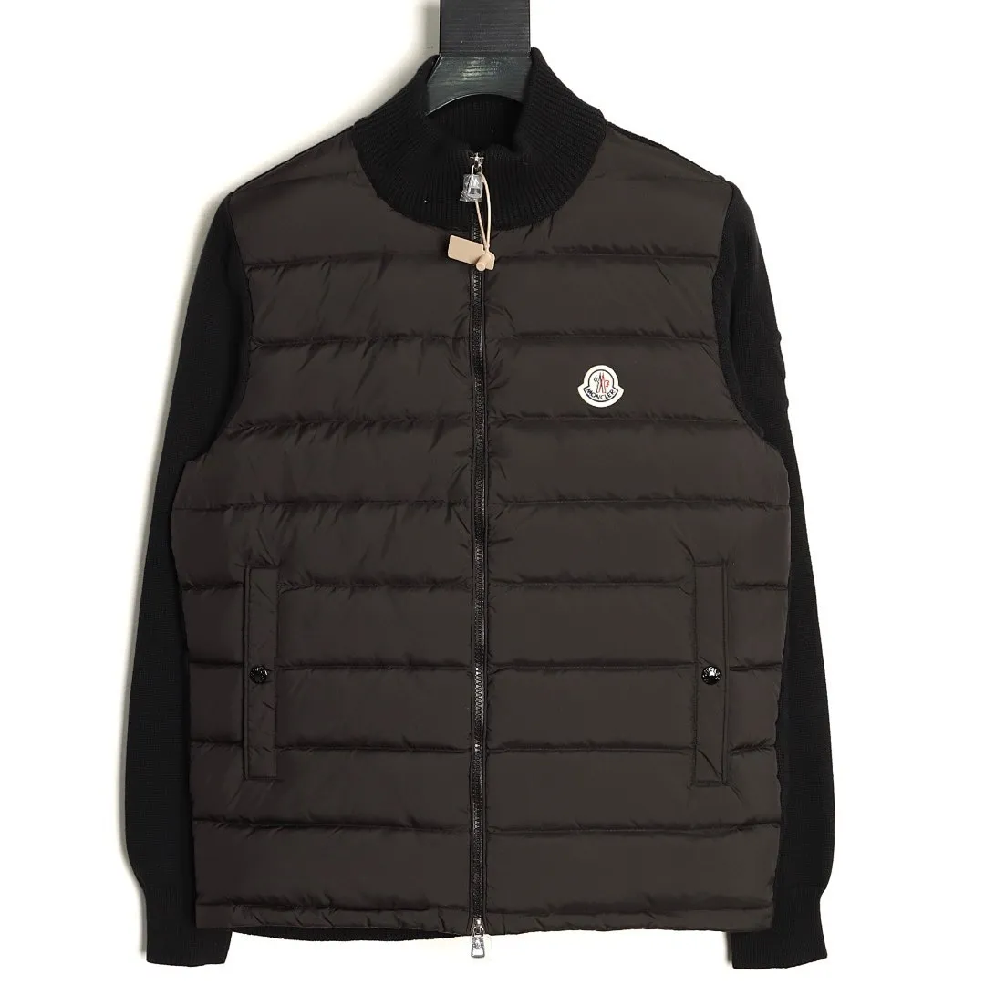 Moncler 蒙口冬新款羽绒拼接夹克