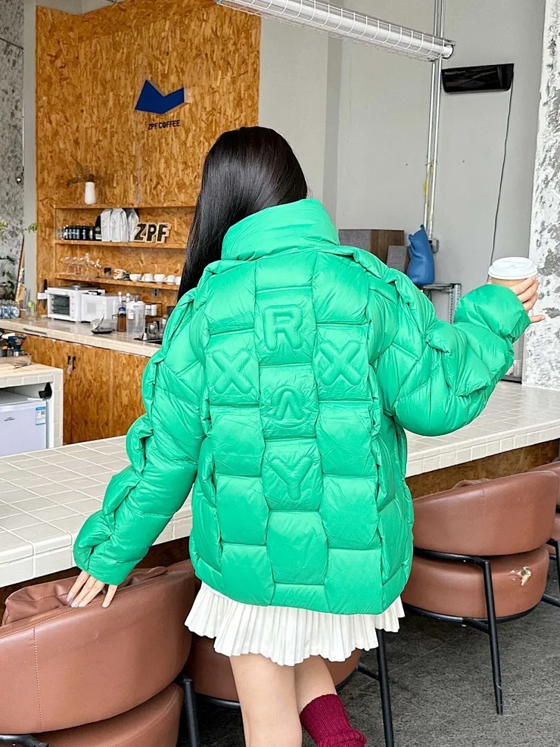 Moncler/蒙口 25Fw编织外套羽绒服