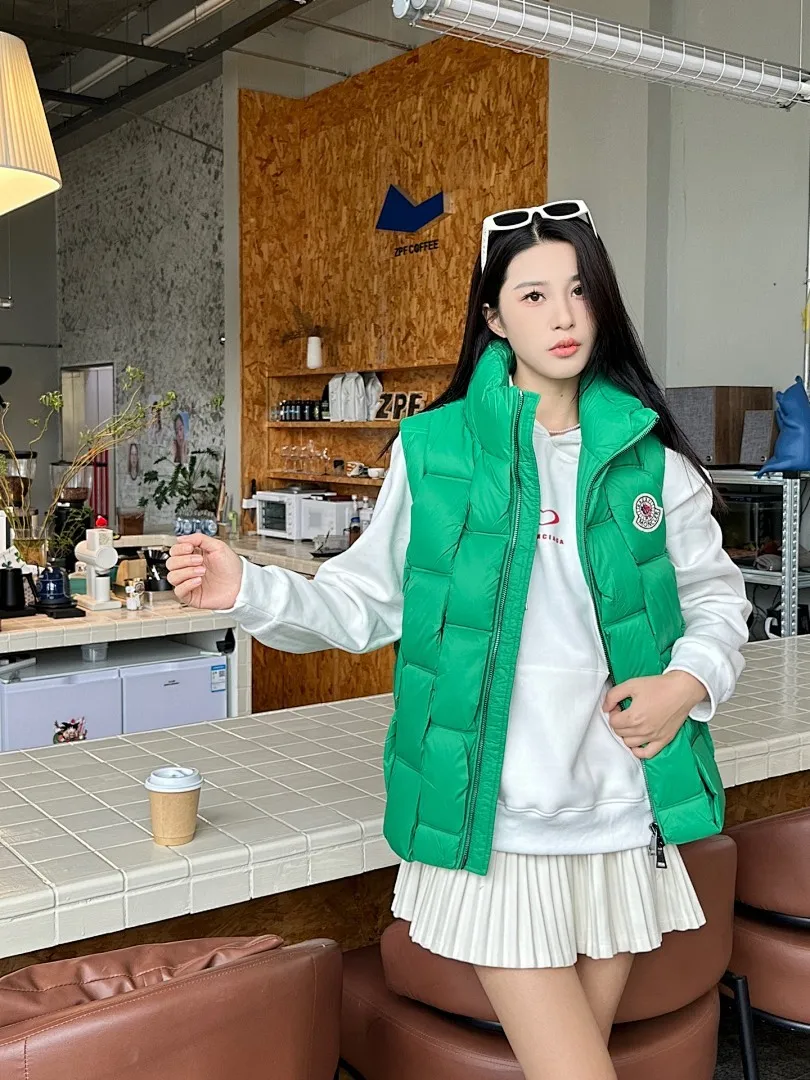 Moncler/蒙口 25Fw 羽绒编织马甲