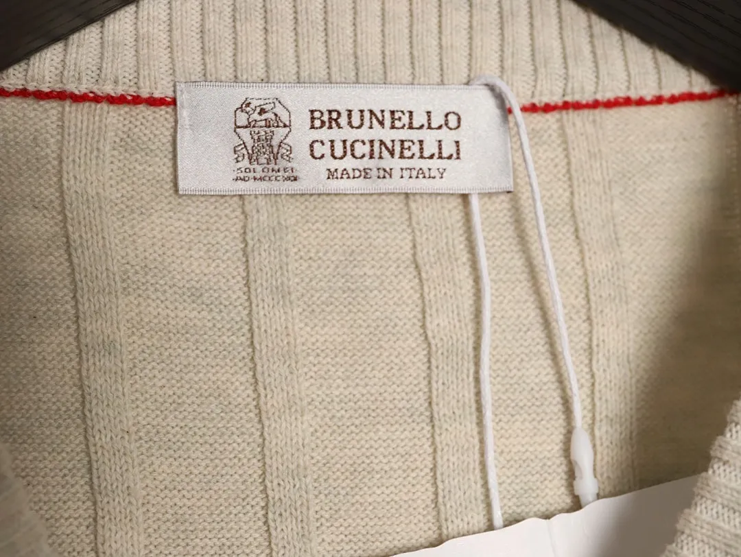 BRUNELLO CUCINELLI BC 圆领针织短袖T恤