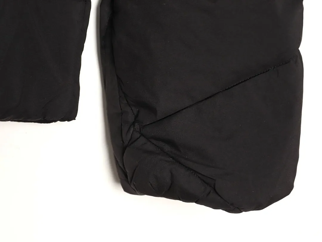 Moncler/蒙口 25Fw新款不规则侧边拉链立领羽绒服外套