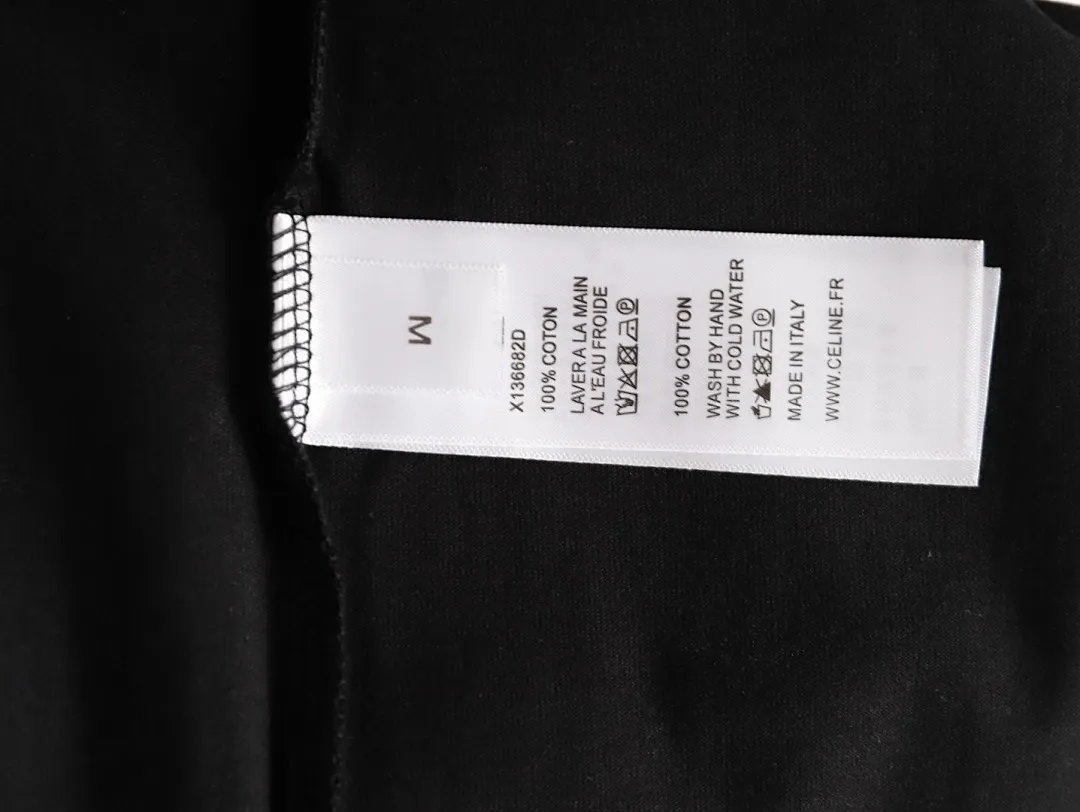 CELINE/赛琳 经典凯旋门刺绣小标基础款短袖T恤