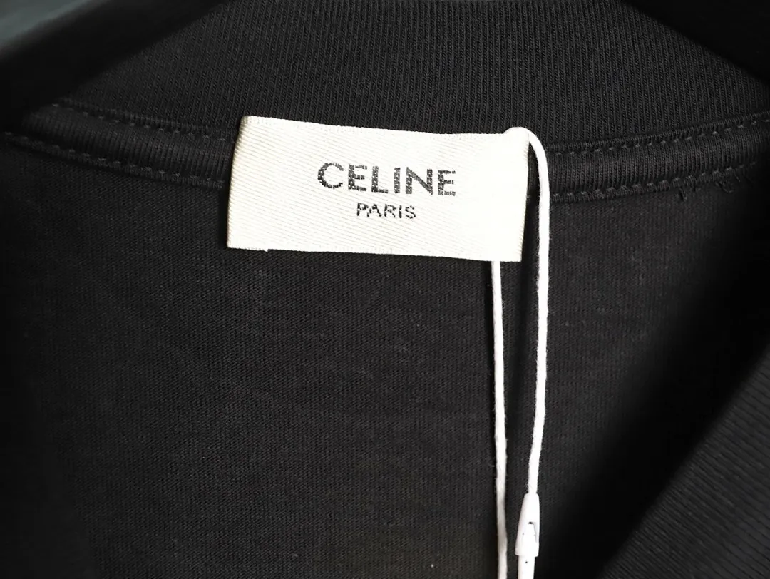 CELINE/赛琳 经典凯旋门刺绣小标基础款短袖T恤