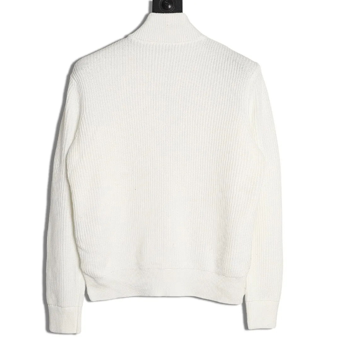 Moncler/蒙口 门襟织带针织拼接羽绒外套