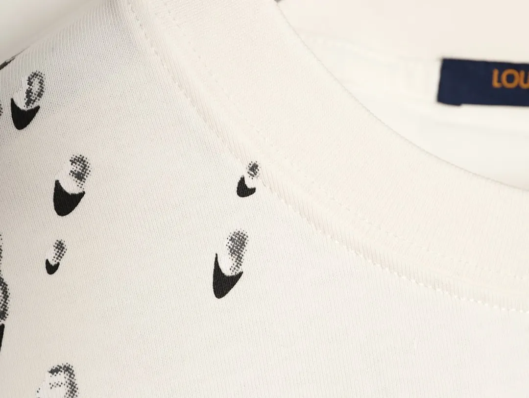 Louis Vuitton 水滴泼墨logo短袖T恤