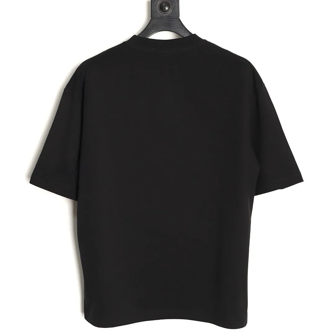 BALENCIAGA巴黎世家BLCG 可乐涂鸦字母印花短袖T恤