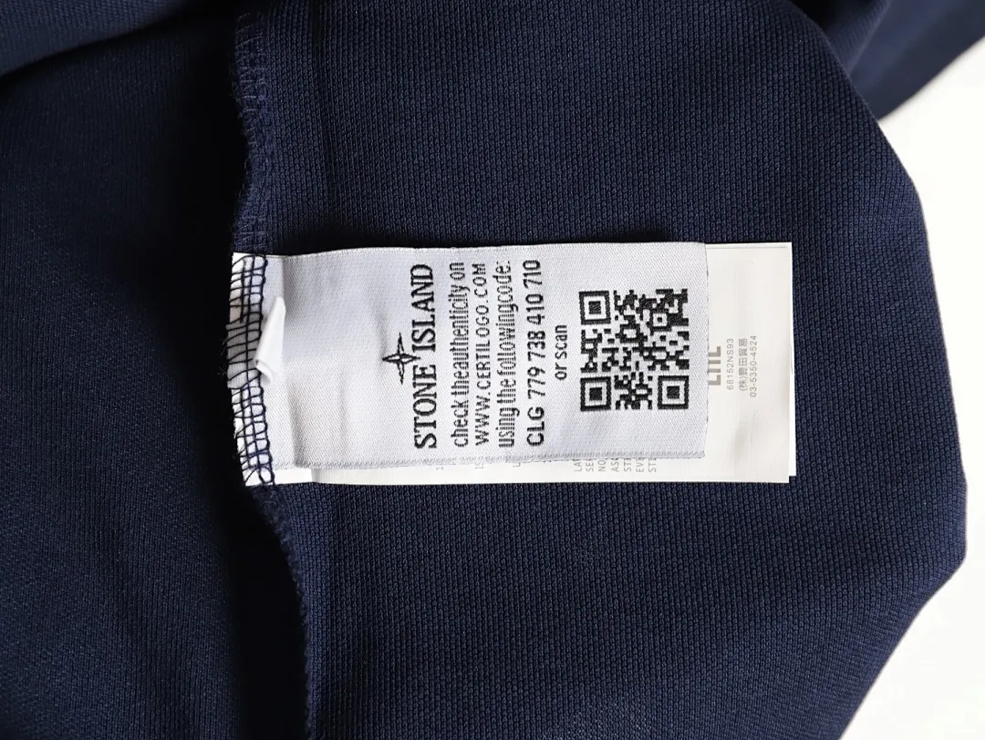 STONE ISLAND石头岛25FF 针织经典polo衫