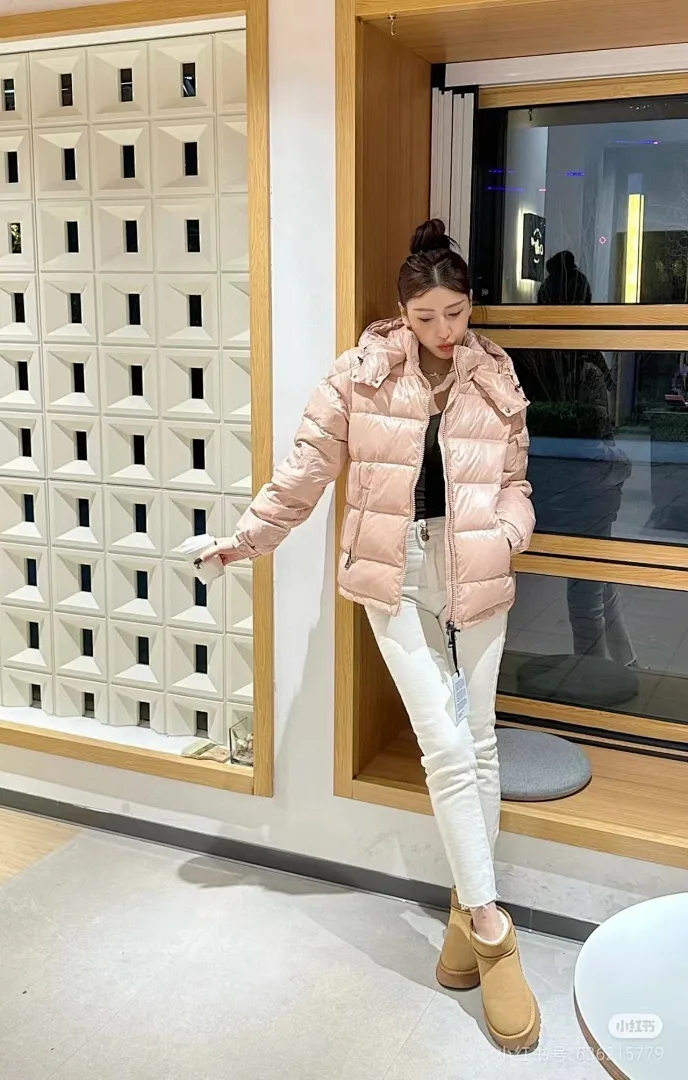 Moncler 蒙口 MAYA玛雅/陈奕迅同款/短款羽绒服