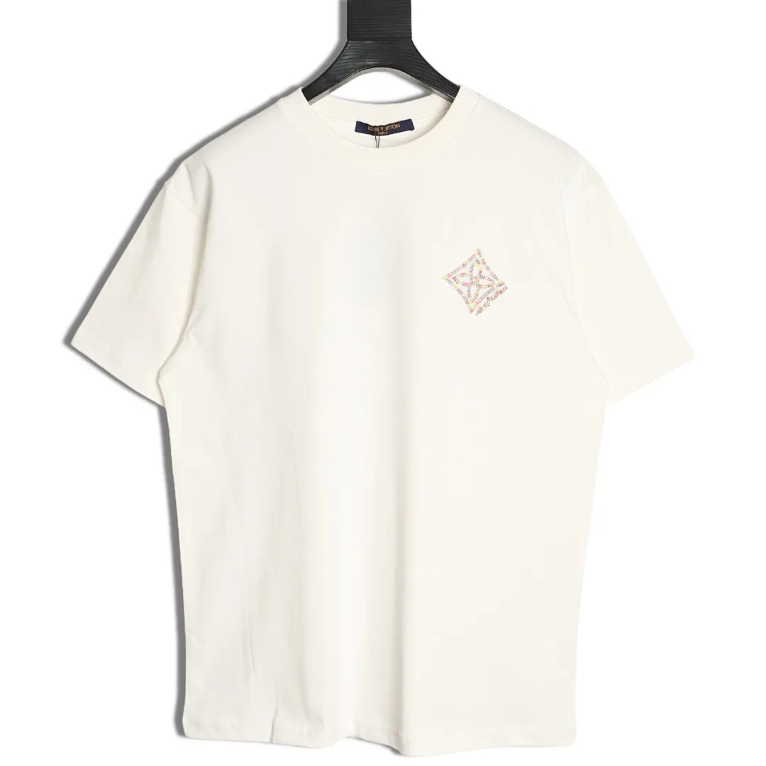 Louis Vuitton路易威登彩色四叶草刺绣短袖